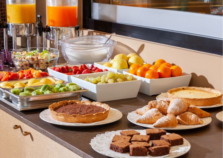 desayuno buffet camino de santiago